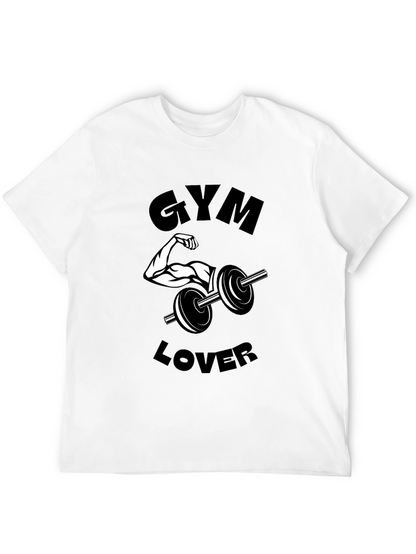 Camiseta Negra Gym Lover
