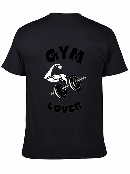 Camiseta Negra Gym Lover