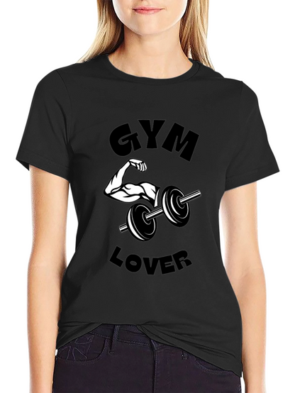 Camiseta Negra Gym Lover