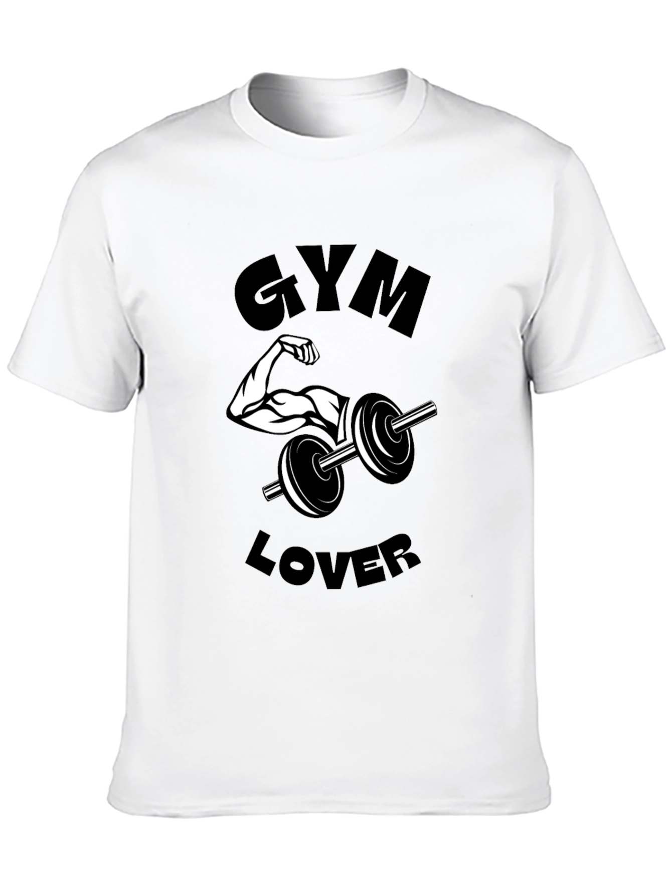 Camiseta Negra Gym Lover