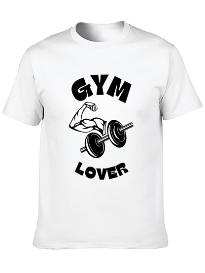 Camiseta Negra Gym Lover