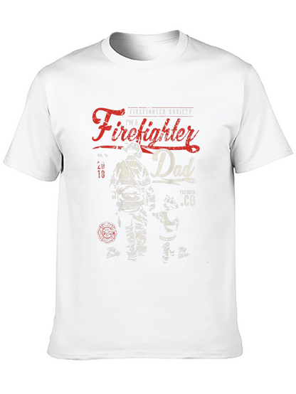 Camiseta Bombero Papá - Héroe Familiar