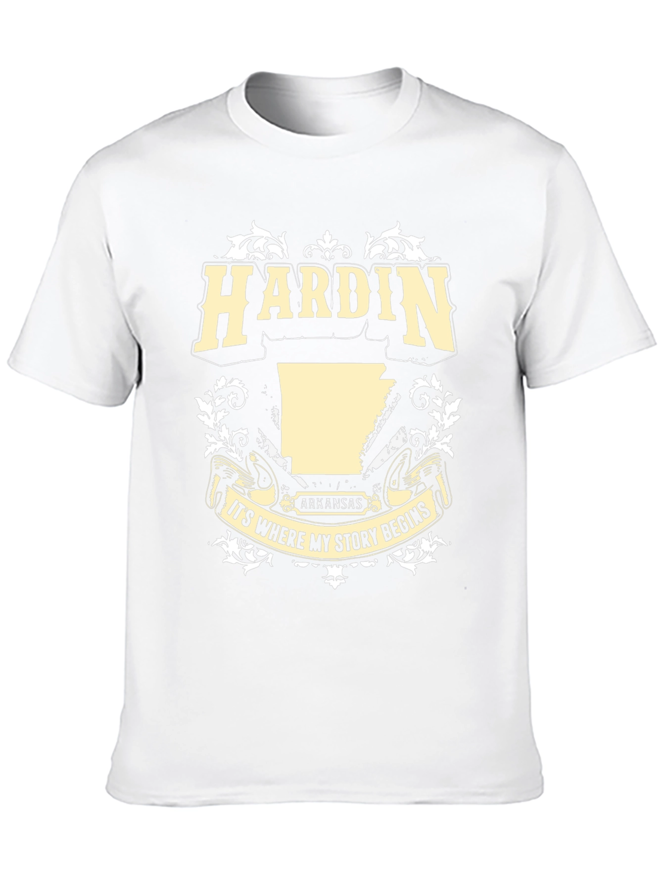 Camiseta Negra Hardin Arkansas