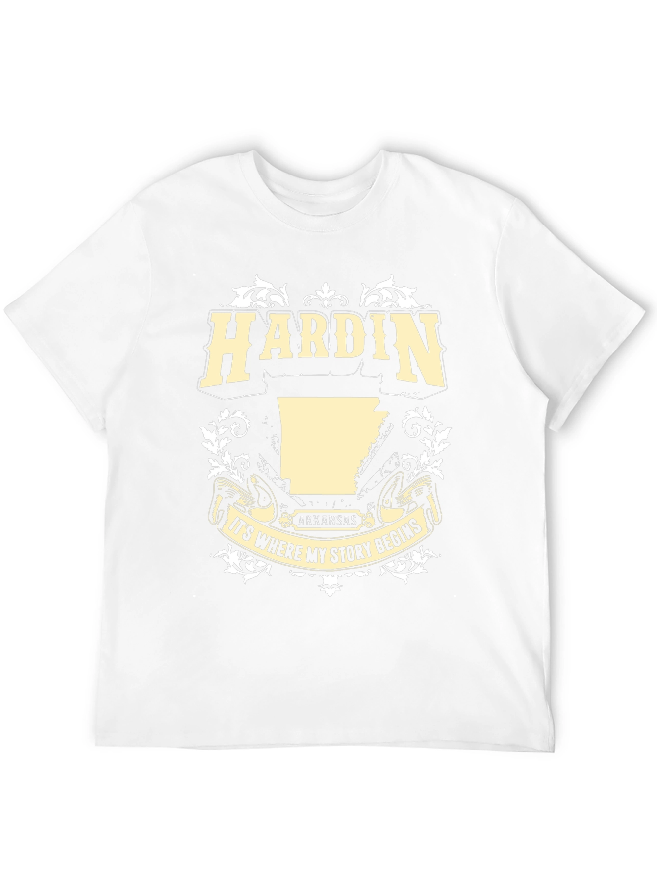 Camiseta Negra Hardin Arkansas