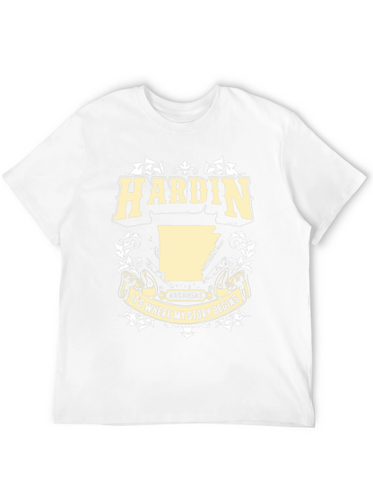 Camiseta Negra Hardin Arkansas