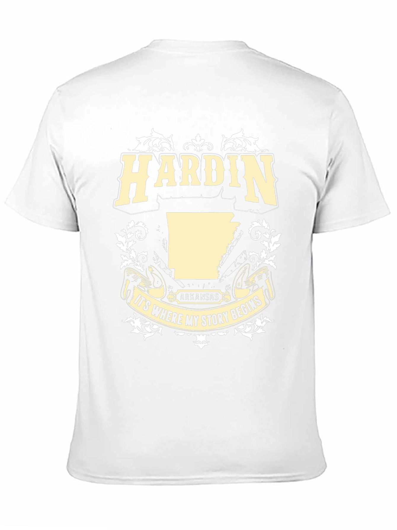 Camiseta Negra Hardin Arkansas