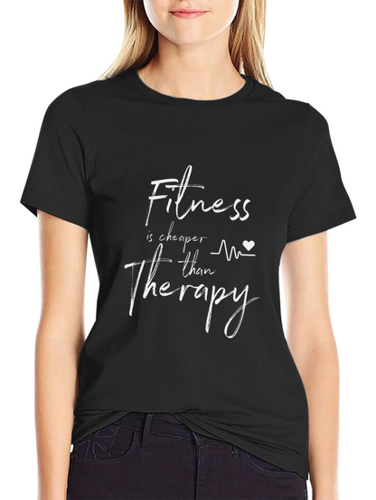 Camiseta Fitness: Más Barato Que Terapia