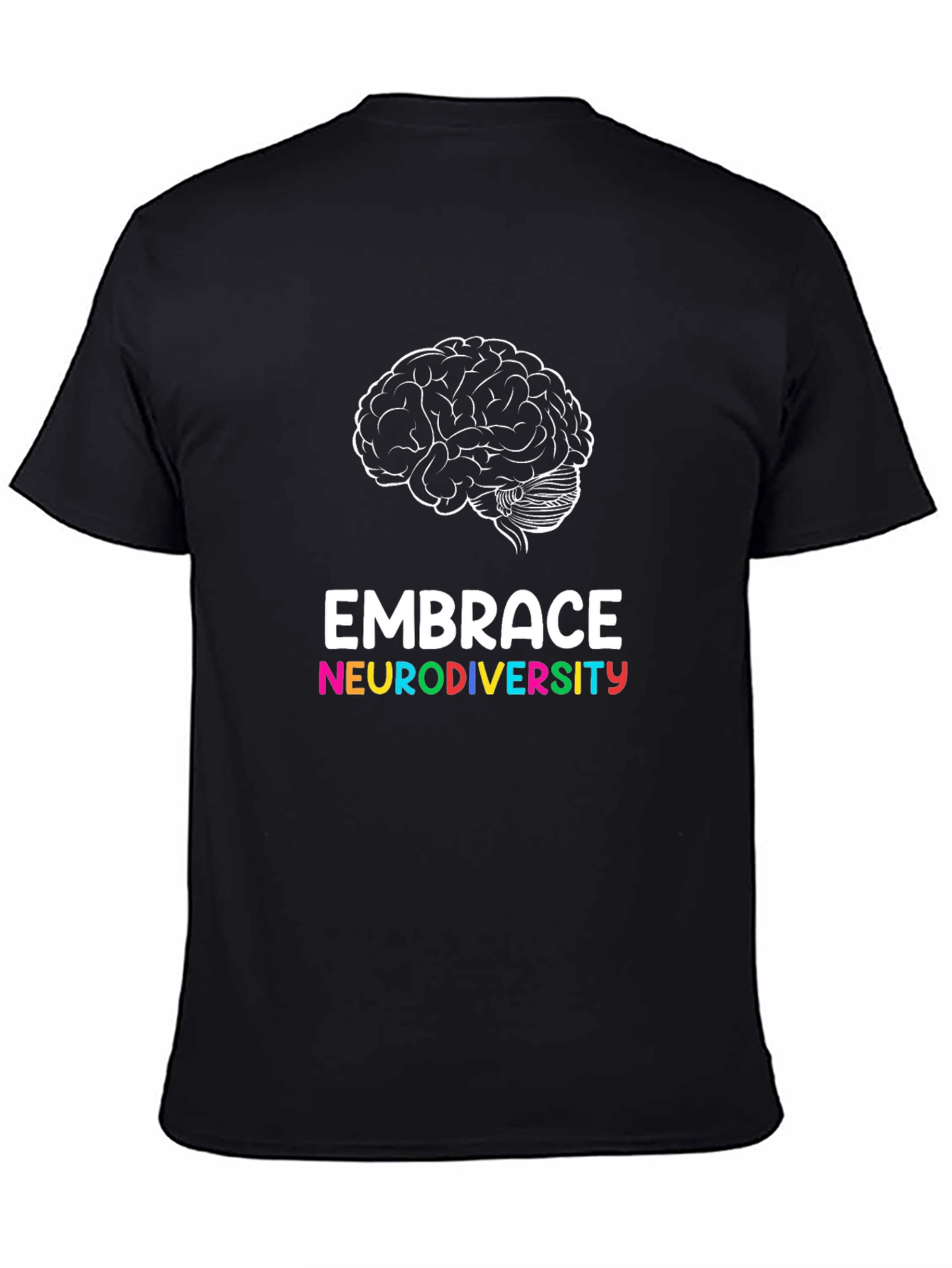 Camiseta Negra Neurodiversidad