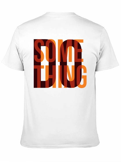 Camiseta Negra Algo Estilo Retro