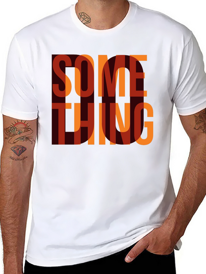 Camiseta Negra Algo Estilo Retro