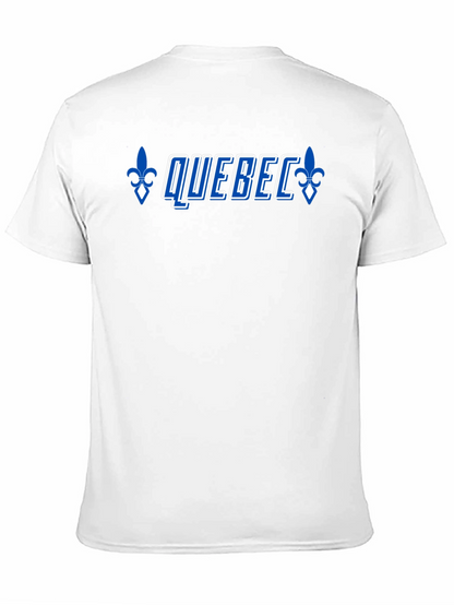 Camiseta Negra Quebec Hombre