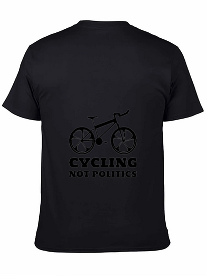 Camiseta Negra Ciclismo Not Politics