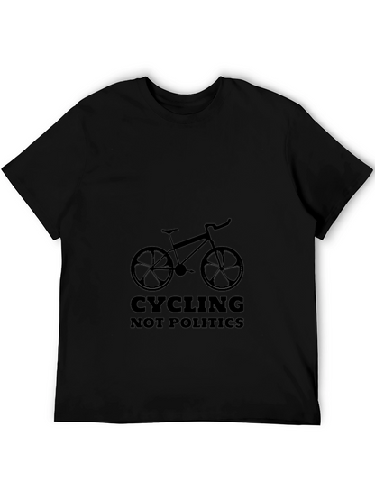 Camiseta Negra Ciclismo Not Politics
