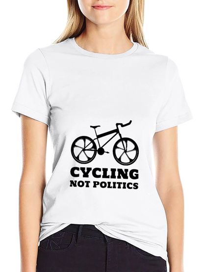 Camiseta Negra Ciclismo Not Politics