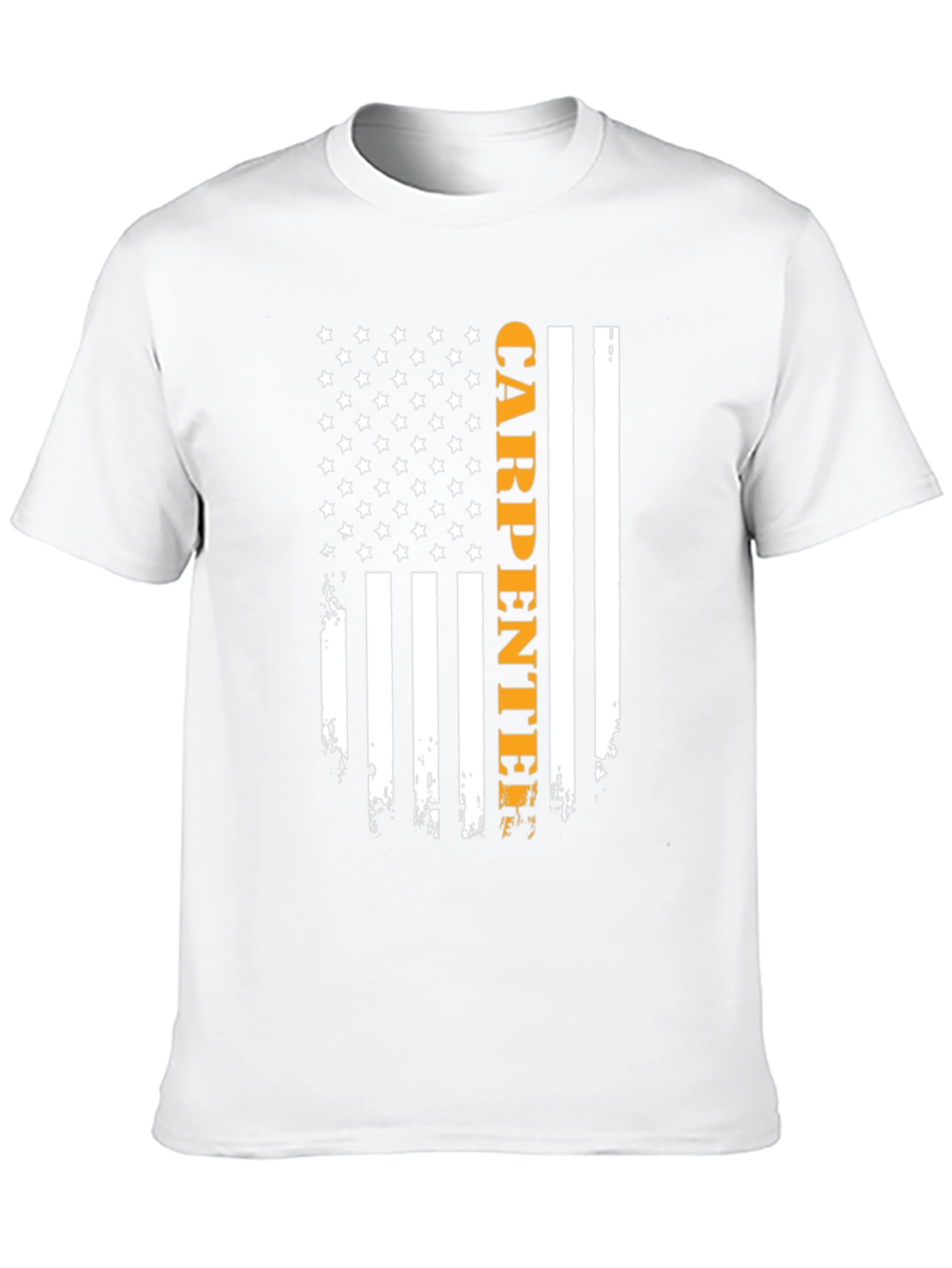 Camiseta Carpintero Bandera Americana