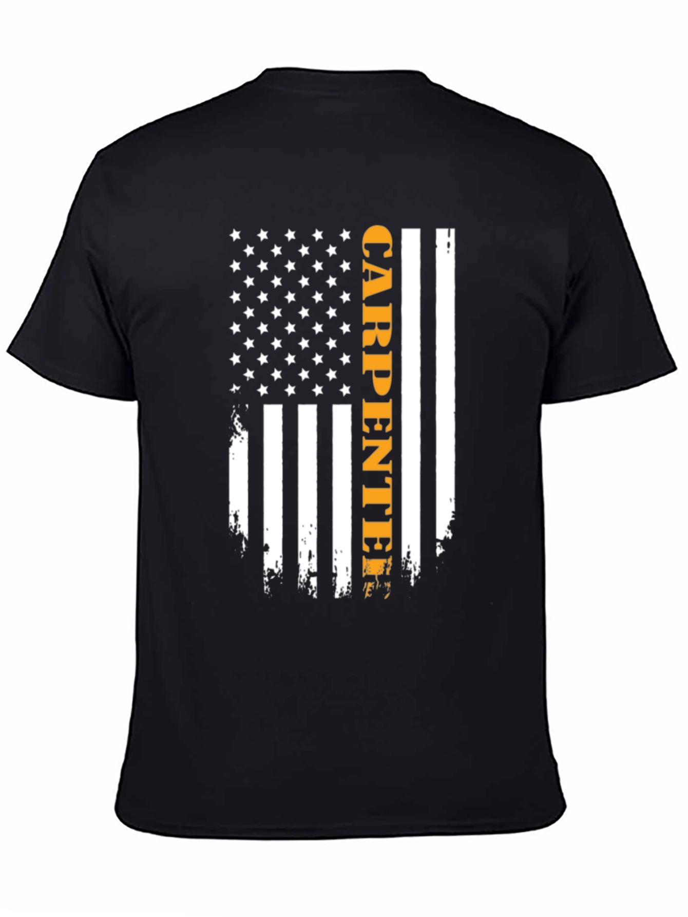 Camiseta Carpintero Bandera Americana