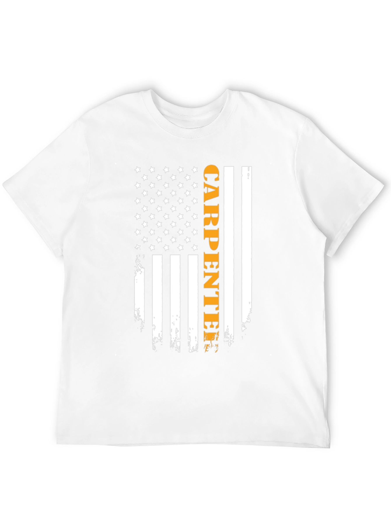 Camiseta Carpintero Bandera Americana