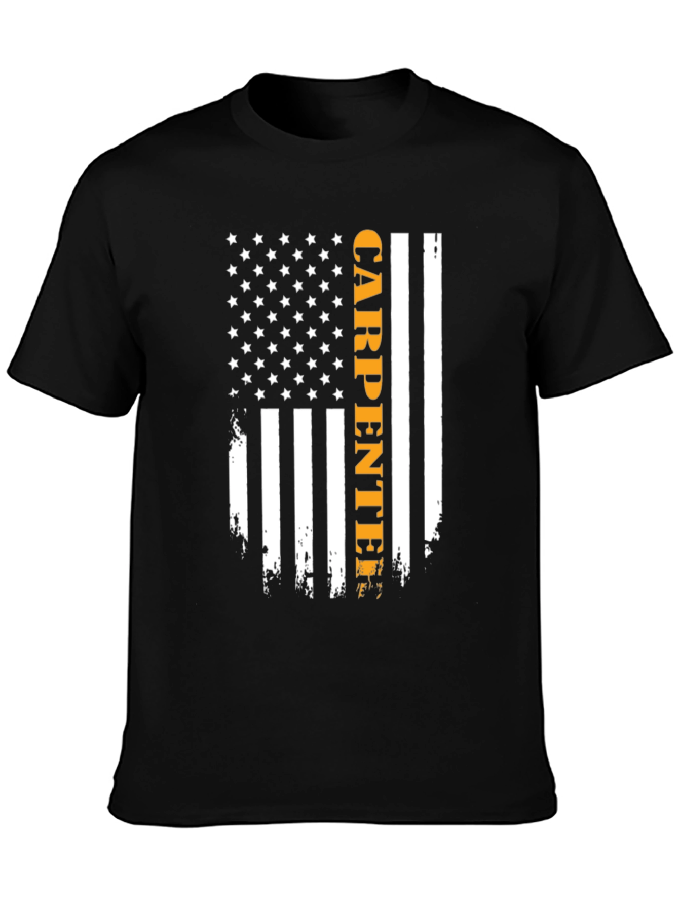 Camiseta Carpintero Bandera Americana