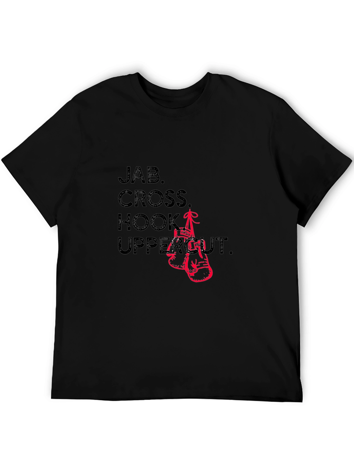Camiseta Boxeo: Jab Cross Hook Uppercut