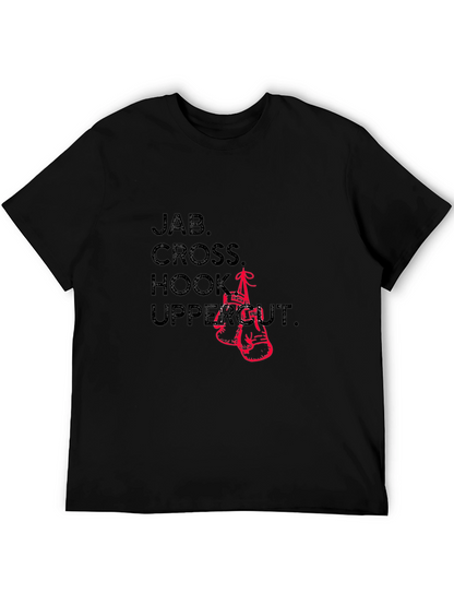 Camiseta Boxeo: Jab Cross Hook Uppercut