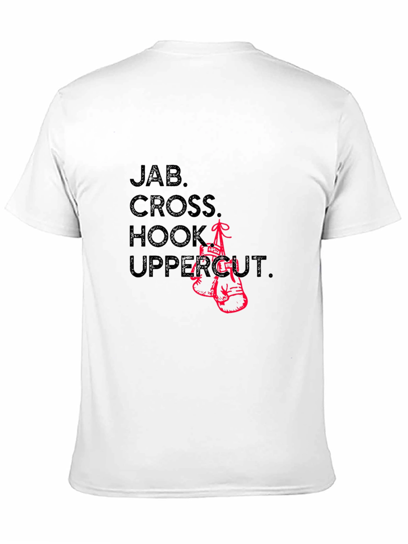 Camiseta Boxeo: Jab Cross Hook Uppercut