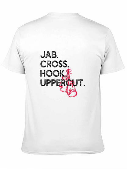 Camiseta Boxeo: Jab Cross Hook Uppercut