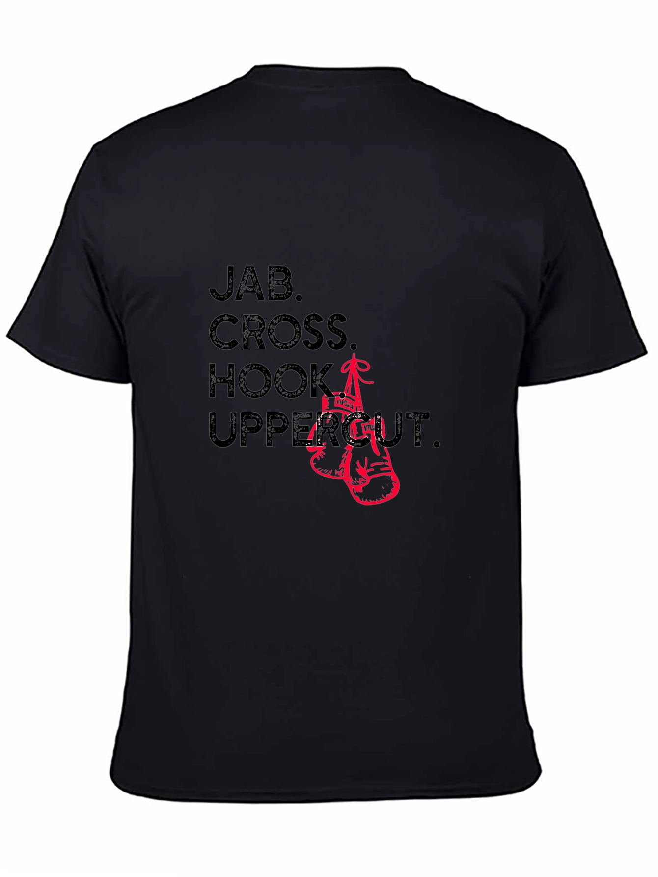 Camiseta Boxeo: Jab Cross Hook Uppercut