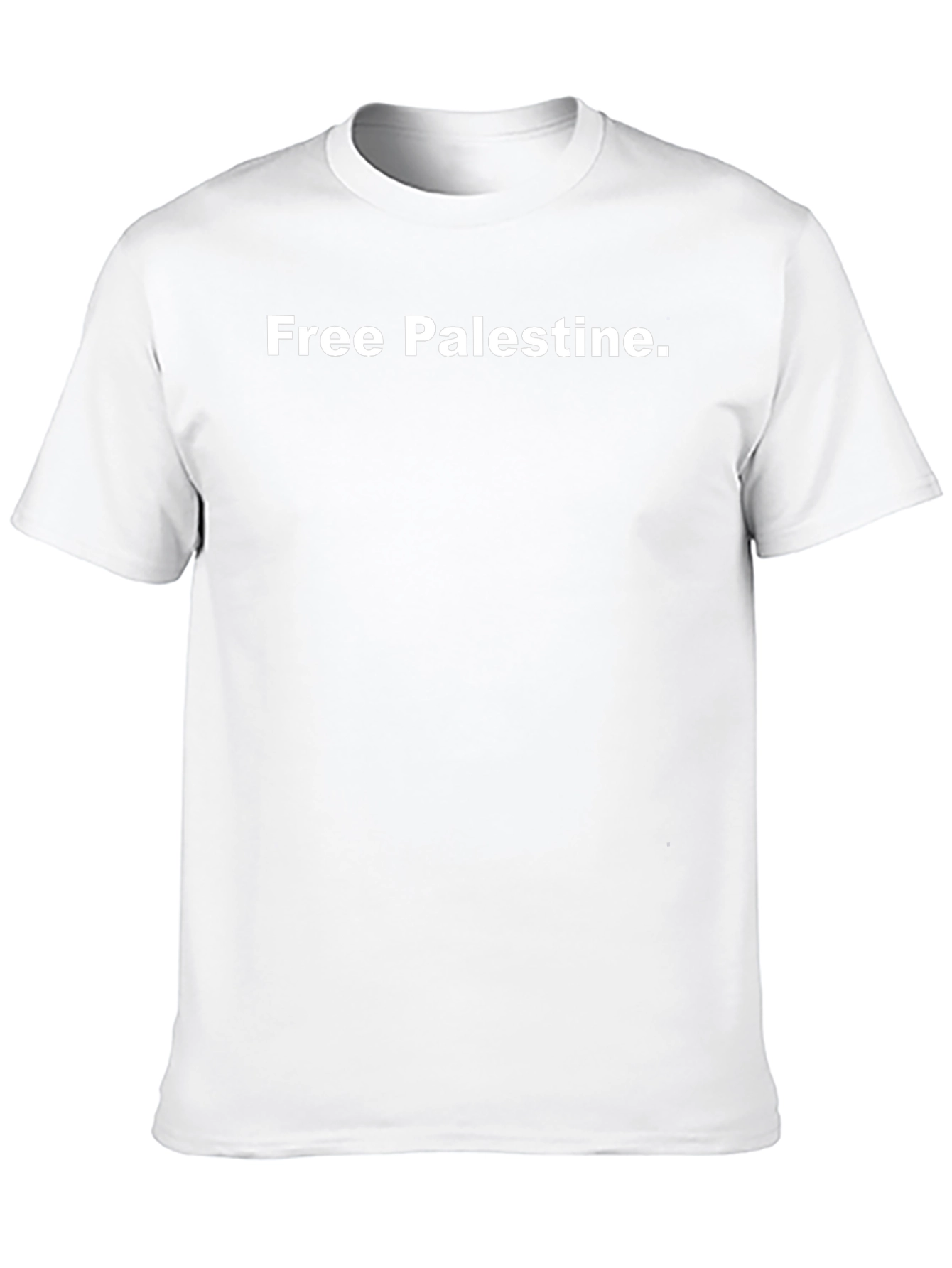 Camiseta Negra Free Palestine