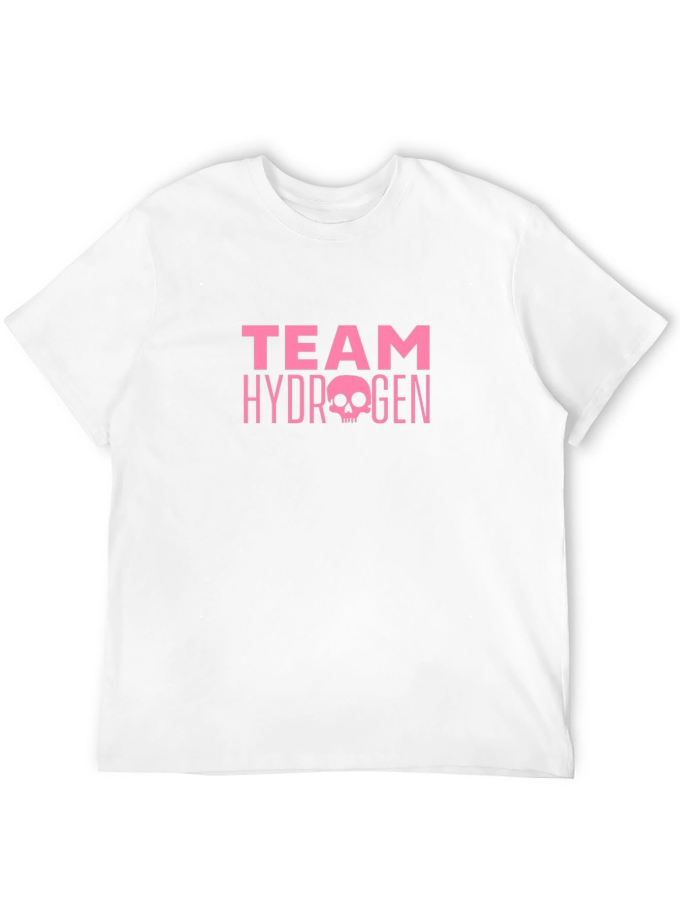 Camiseta Negra Team Hydrogen Calavera