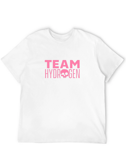 Camiseta Negra Team Hydrogen Calavera