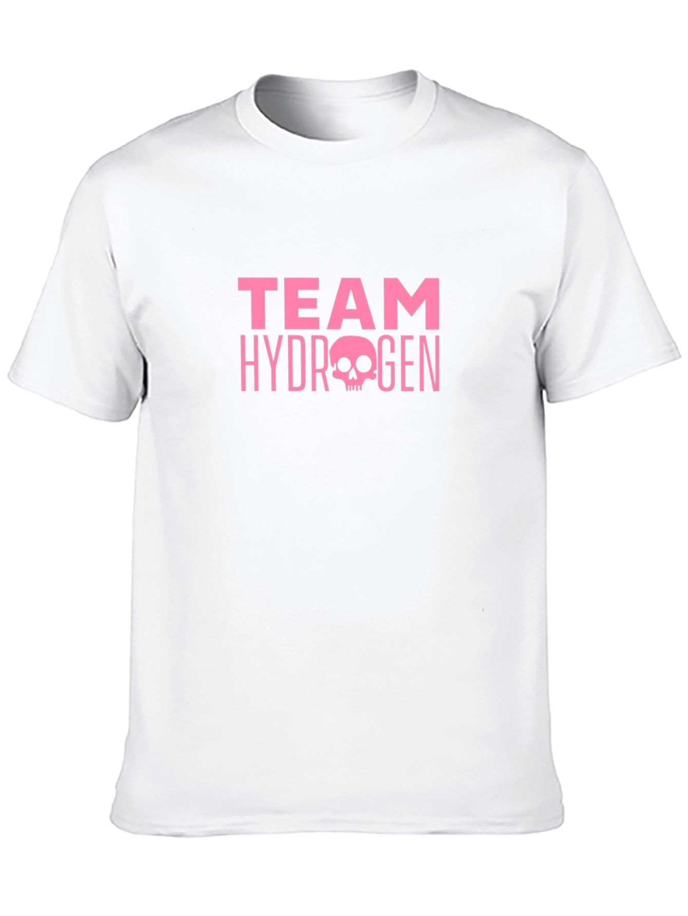 Camiseta Negra Team Hydrogen Calavera