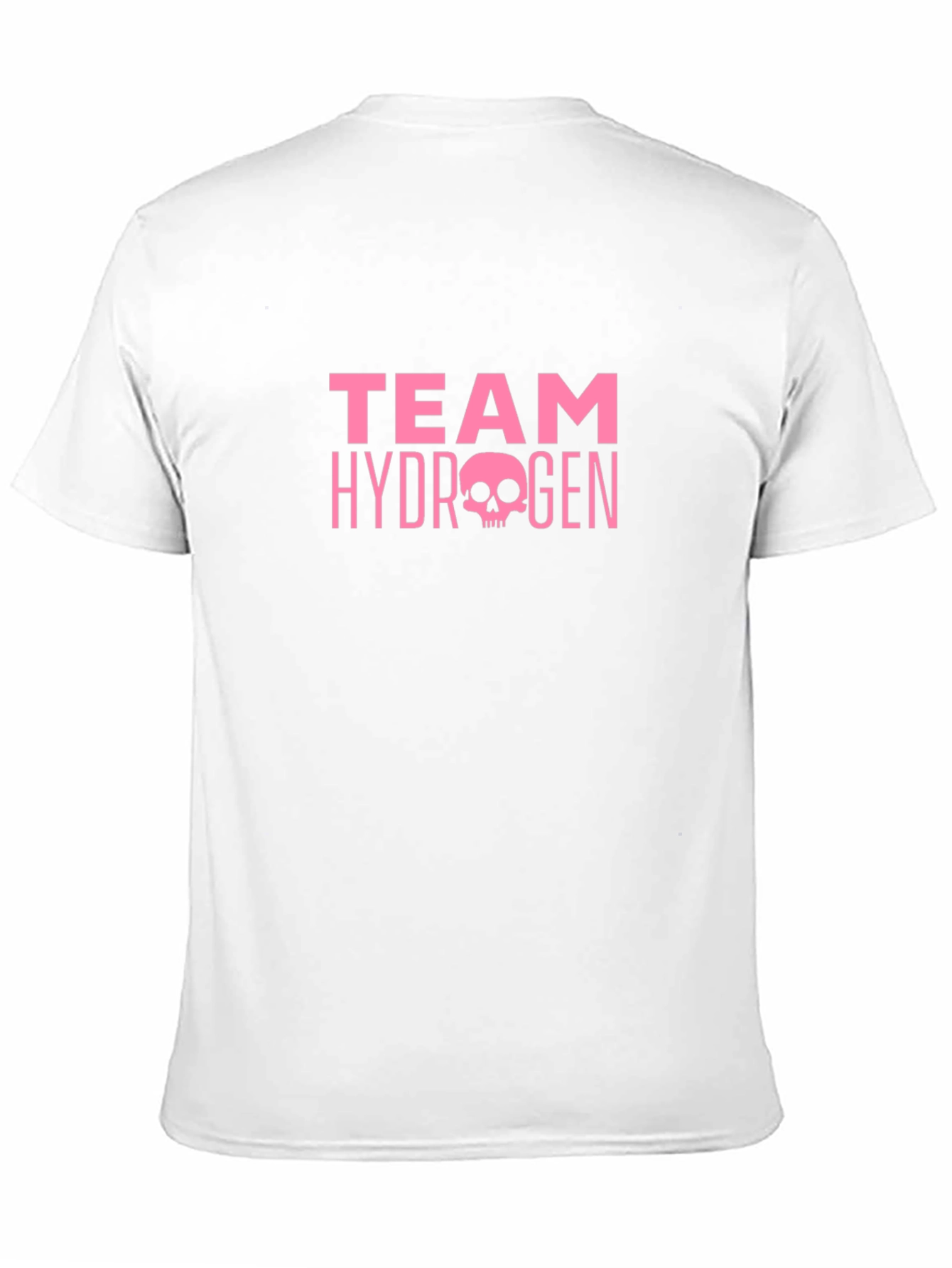 Camiseta Negra Team Hydrogen Calavera
