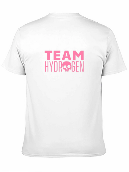 Camiseta Negra Team Hydrogen Calavera