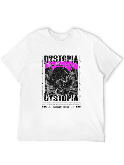 Camiseta Negra Dystopia Anime