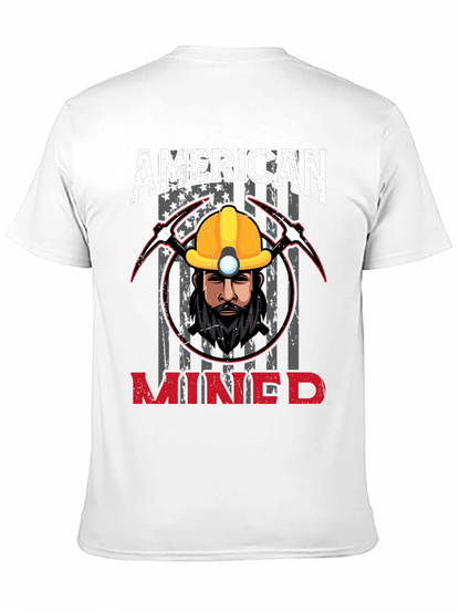 Camiseta Americana Minero - Diseño Único
