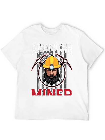 Camiseta Americana Minero - Diseño Único
