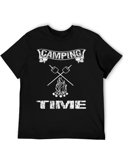 Camiseta Camping Time - Aventura al Aire Libre