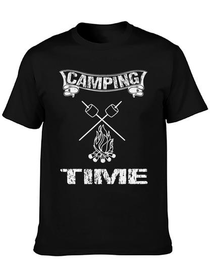 Camiseta Camping Time - Aventura al Aire Libre