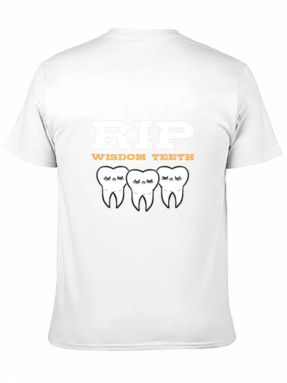 Camiseta Negra RIP Wisdom Teeth