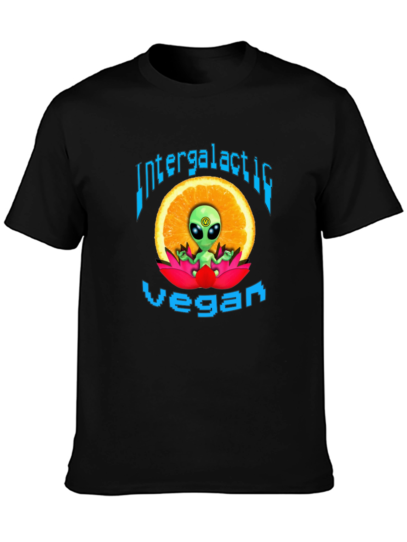 Camiseta Vegana Intergaláctica - Diseño Alienígena
