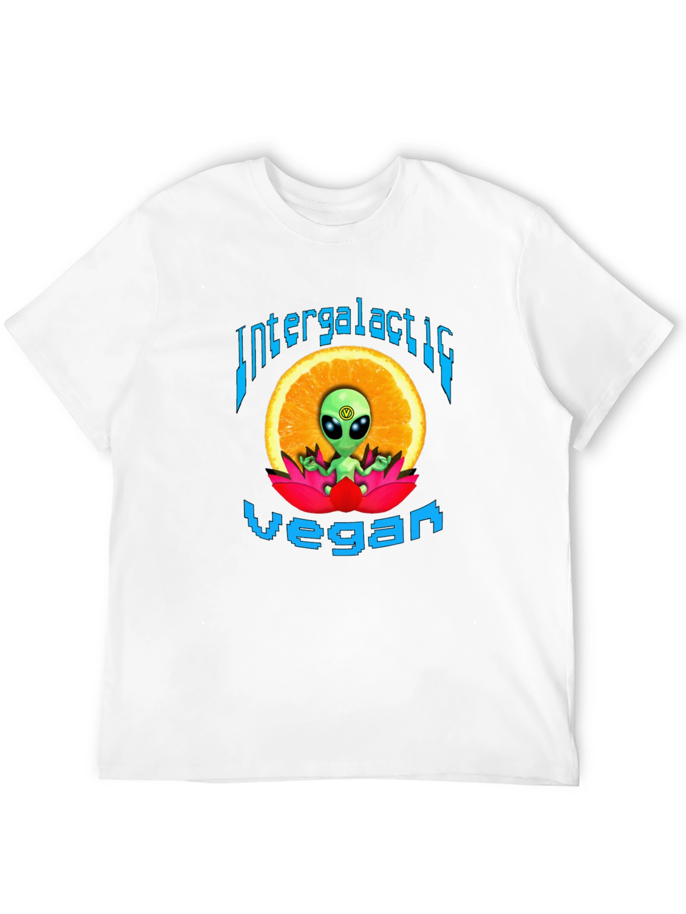 Camiseta Vegana Intergaláctica - Diseño Alienígena