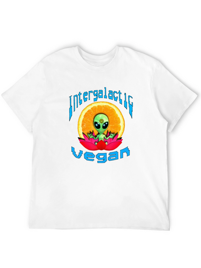 Camiseta Vegana Intergaláctica - Diseño Alienígena