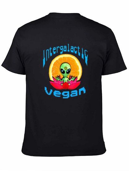 Camiseta Vegana Intergaláctica - Diseño Alienígena