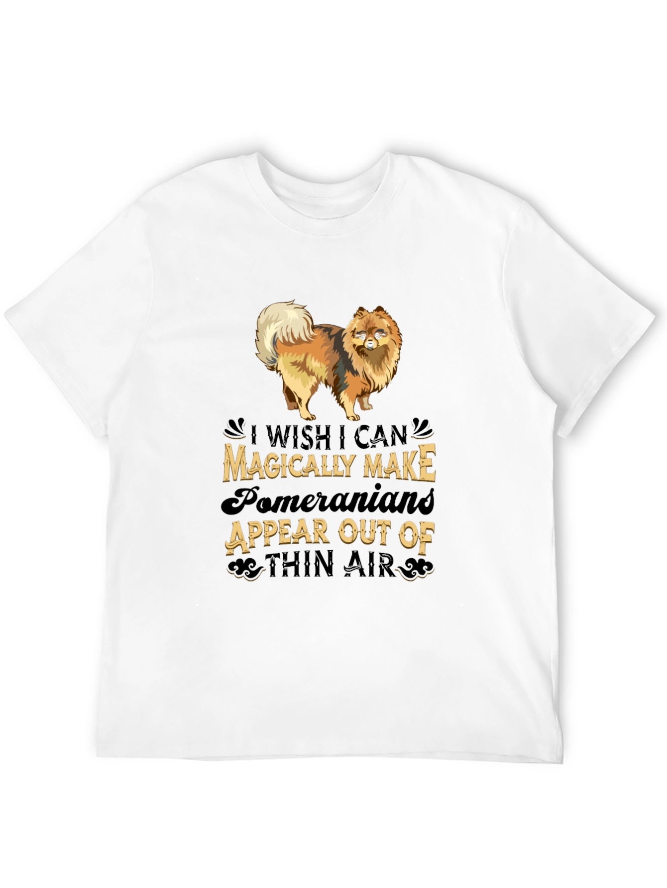 Camiseta Pomerania Mágica: ¡Aparece de la Nada!