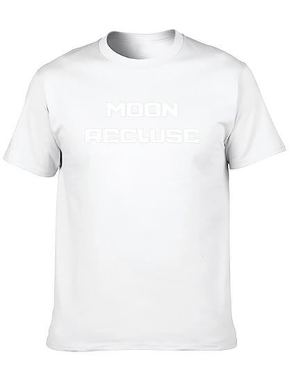 Camiseta Negra Moon Recluse - Estilo Casual