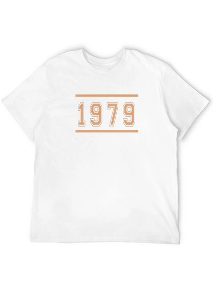 Camiseta Negra Retro 1979 para Hombre