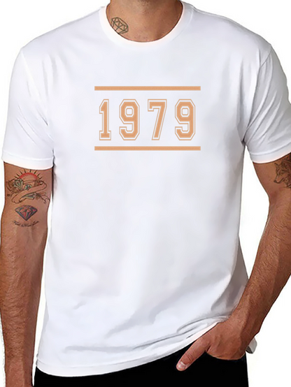 Camiseta Negra Retro 1979 para Hombre