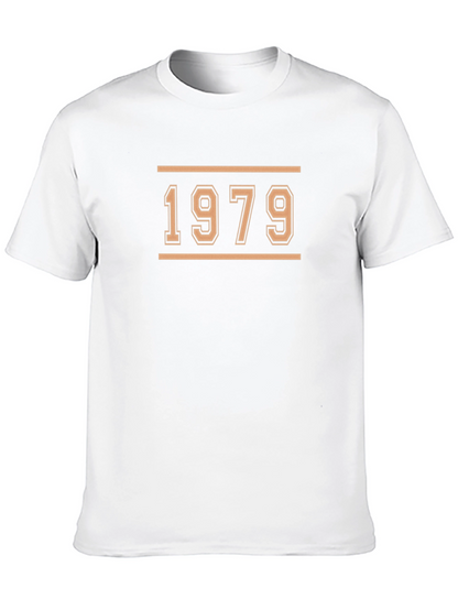 Camiseta Negra Retro 1979 para Hombre