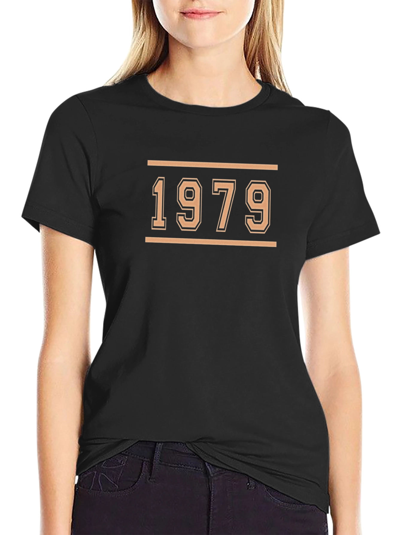 Camiseta Negra Retro 1979 para Hombre