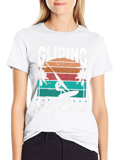 Camiseta Gráfica Verano - Navegación